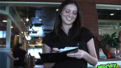 Waitress offered money for sex