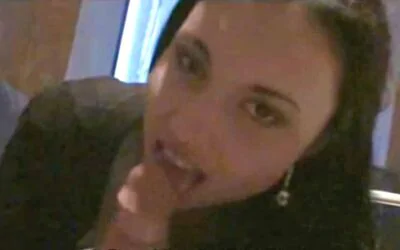 Stiffy Sucker Slut Gives Head in Public!