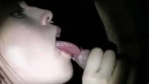 Licking Cum