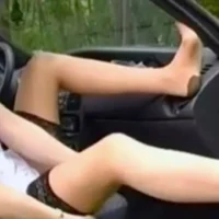 Dogging Wife Gets Totally Slutty-Crazy in the Car with Doggers