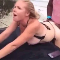 wife fucked by stranger in back of pickup truck by the lake